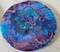 Blue Lagoon Nebula 4" round bloom coasters, set of 4 product 4